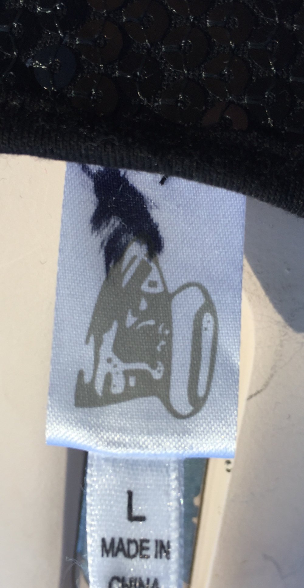 IRON Pailletten Longtop ULTRAMINI KLEID Gr. L (wie M)