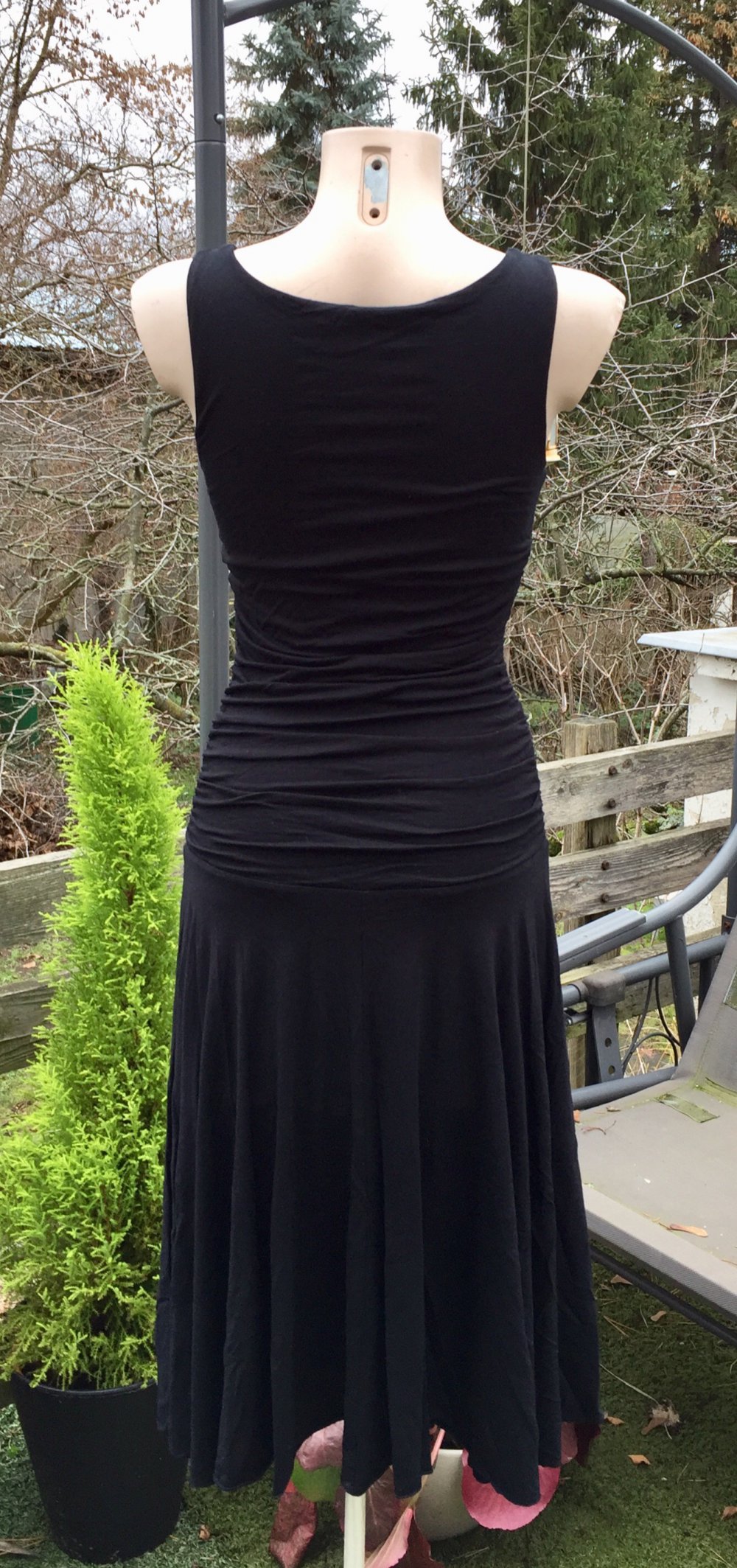 KENNETH COLE Jersey Kleid Gr. S