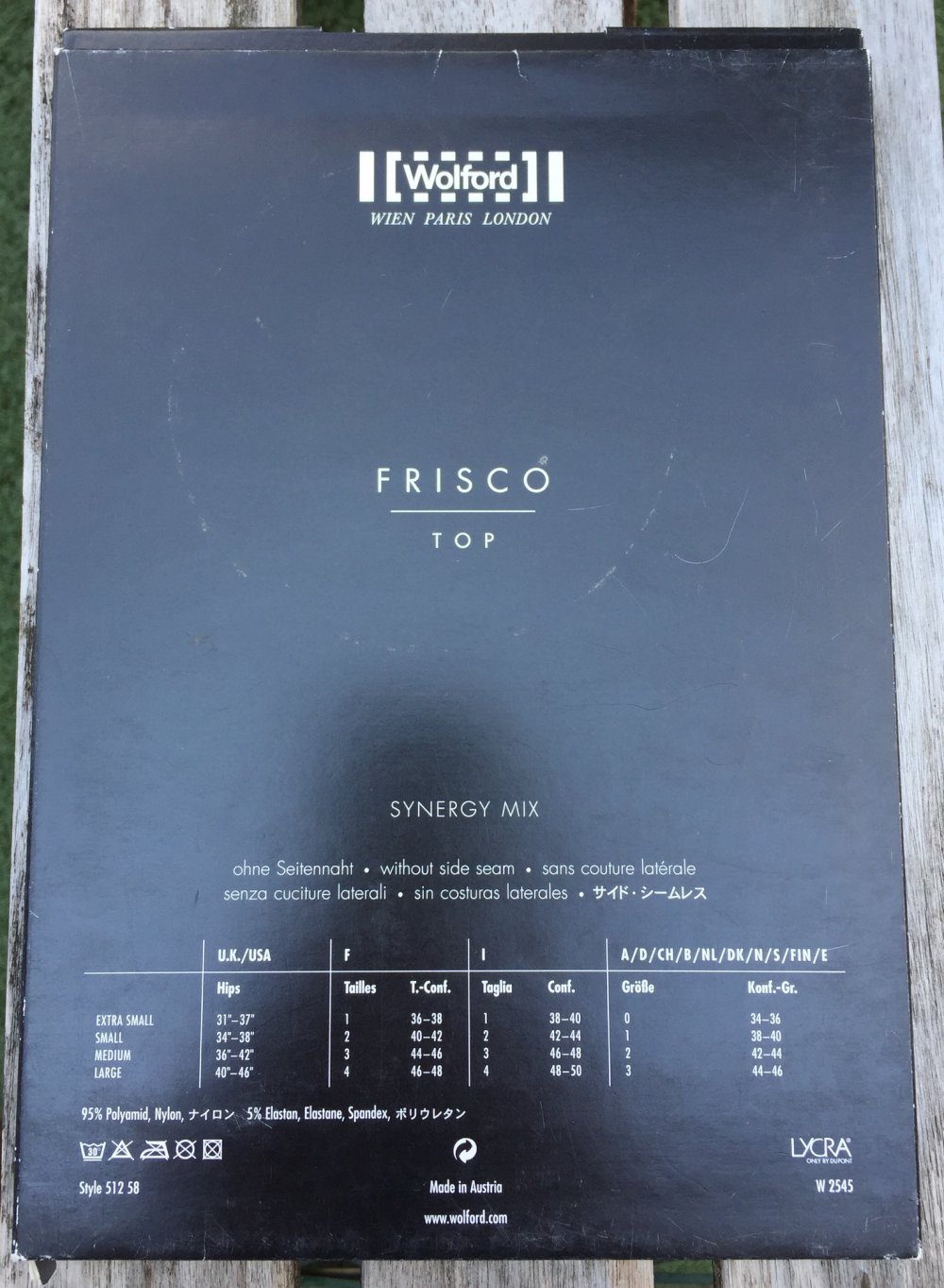 WOLFORD Frisco Spaghetti Top Flowerpower 