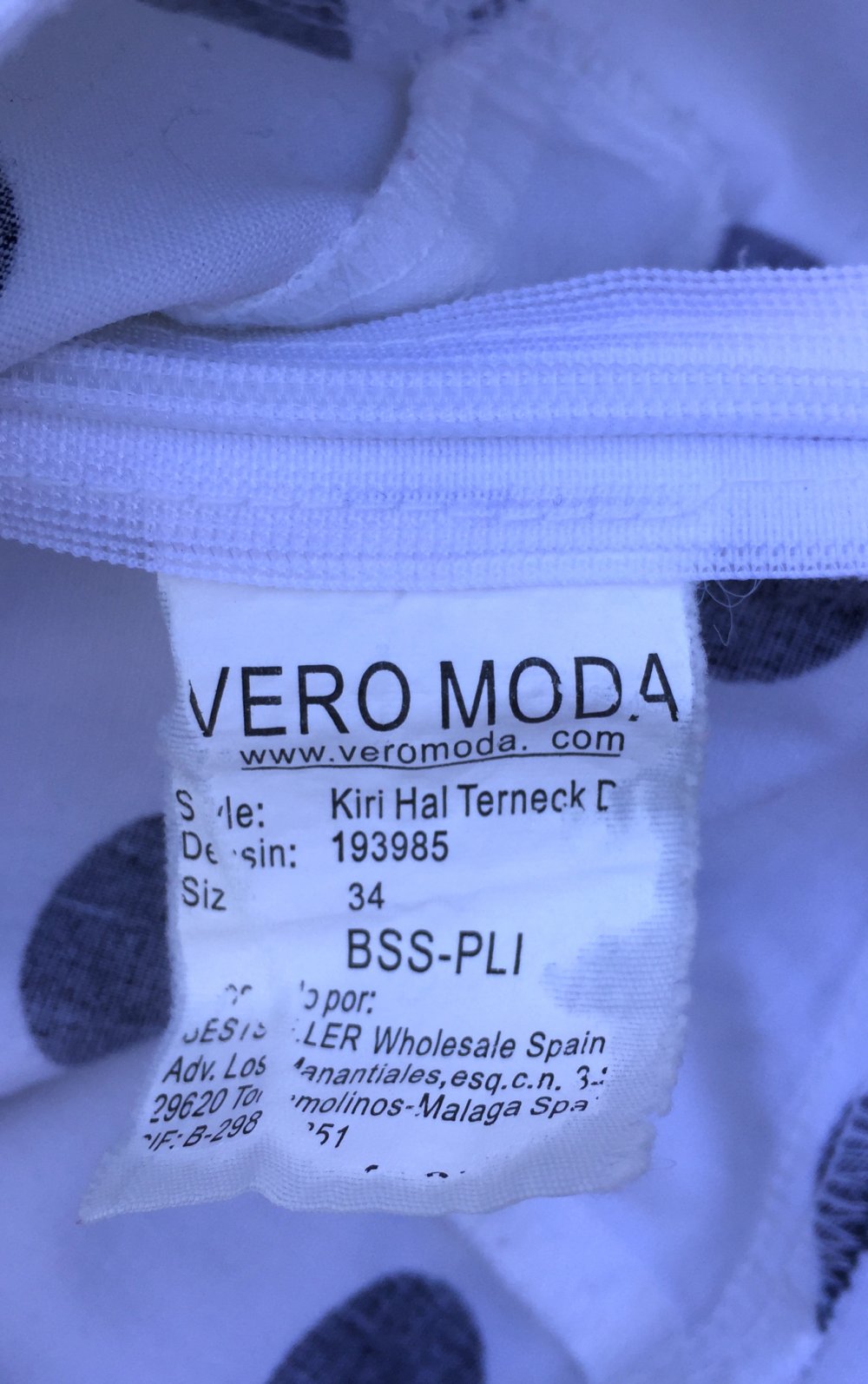 VERO MODA Rockabilly NECKHOLDER KLEID Gr. 34