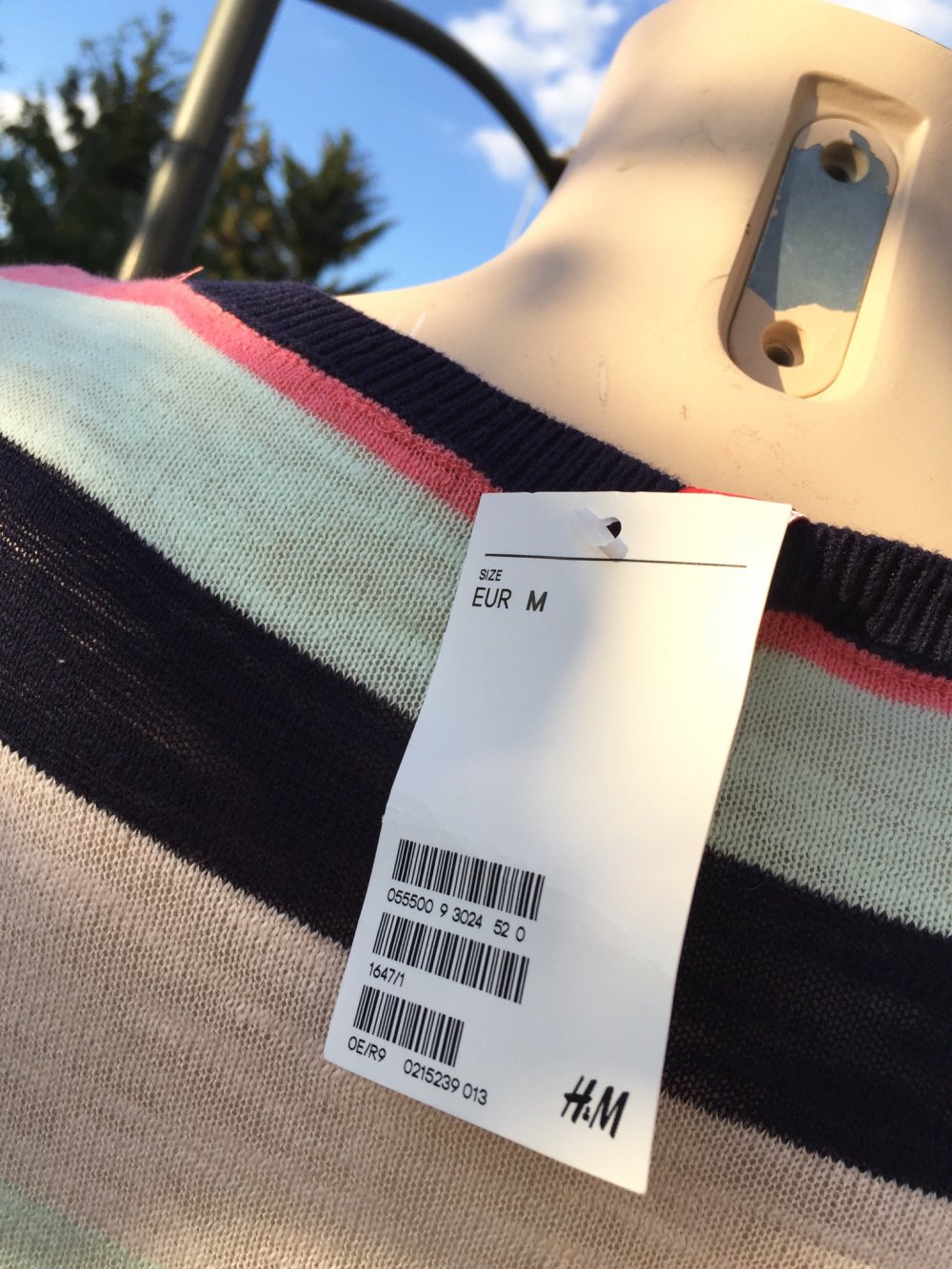 NEU: H&M Sommer PULLOVER Feinstrick LONGPULLI Gr. M