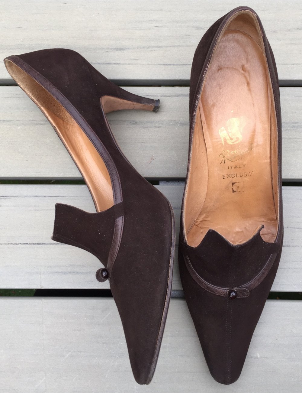 True Vintage ROMAGNOLI 60er/80er Jahre PUMPS
