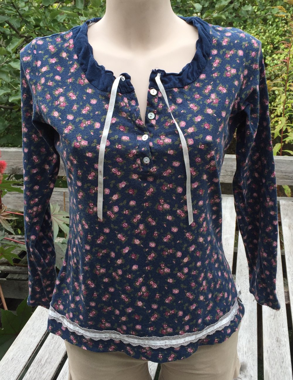 HOMEWEAR Lingerie PYJAMA Oberteil MILLE FLEUR