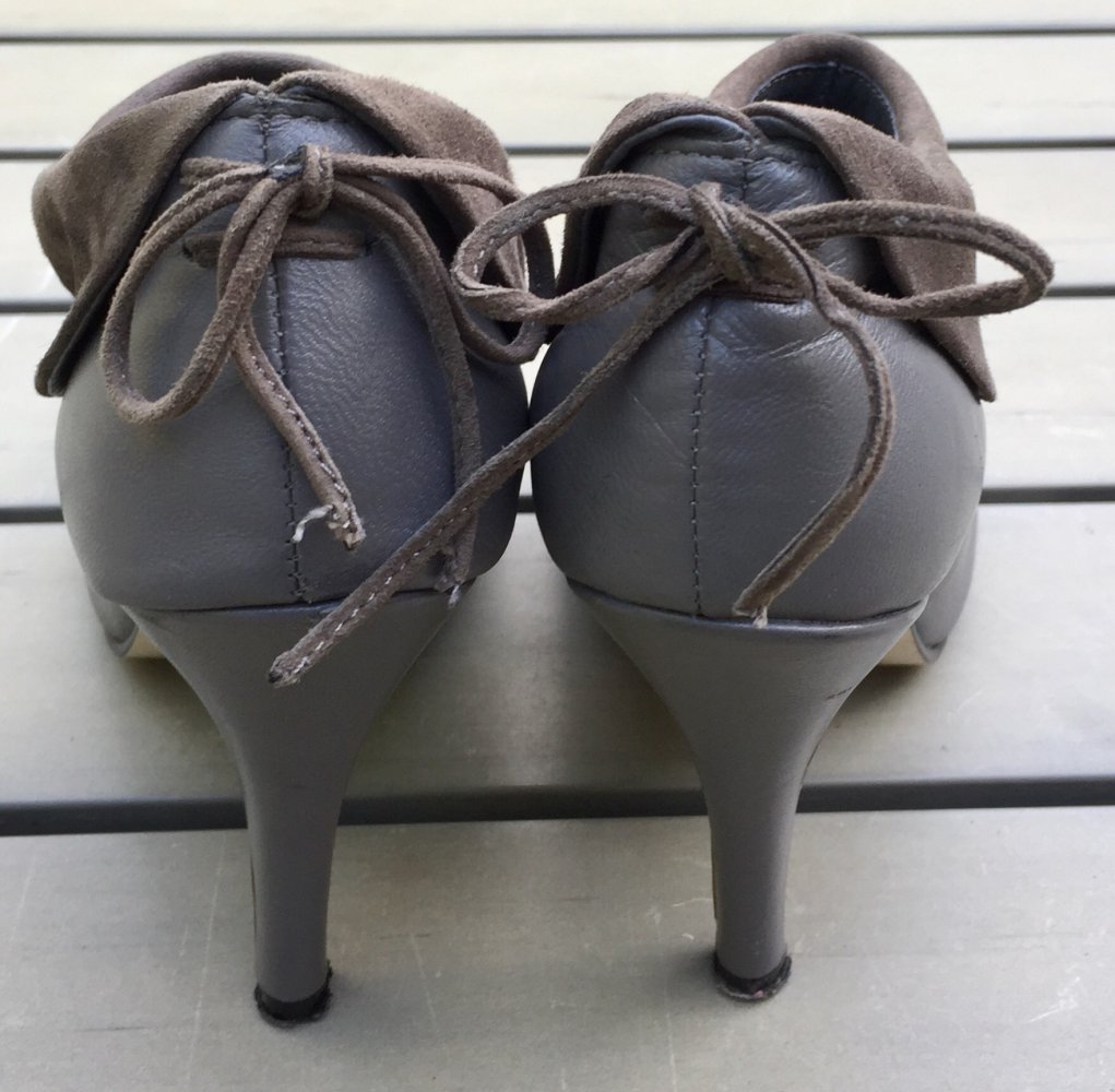 BUFFALO Stiefeletten Booties grau Gr. 40