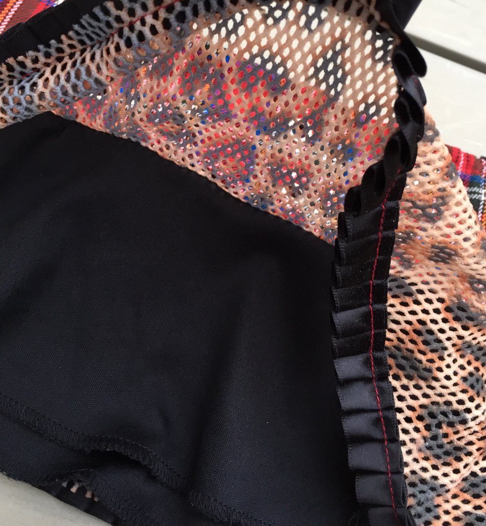 SERIOUS Rockabilly MINIROCK ultrakurz LEO