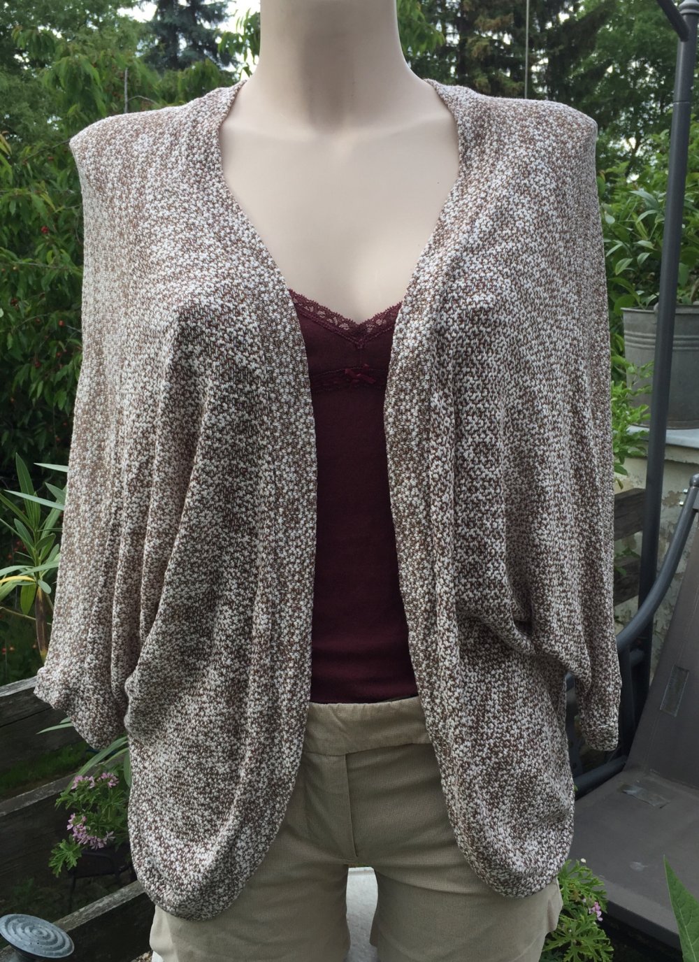 ORSAY Open Front CARDIGAN Fledermaus BOLERO onesize