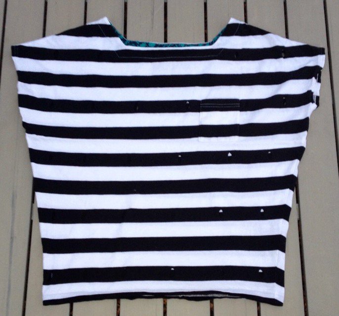 IRON FIST Oversize SHIRT mit Cut Outs Gr. XS