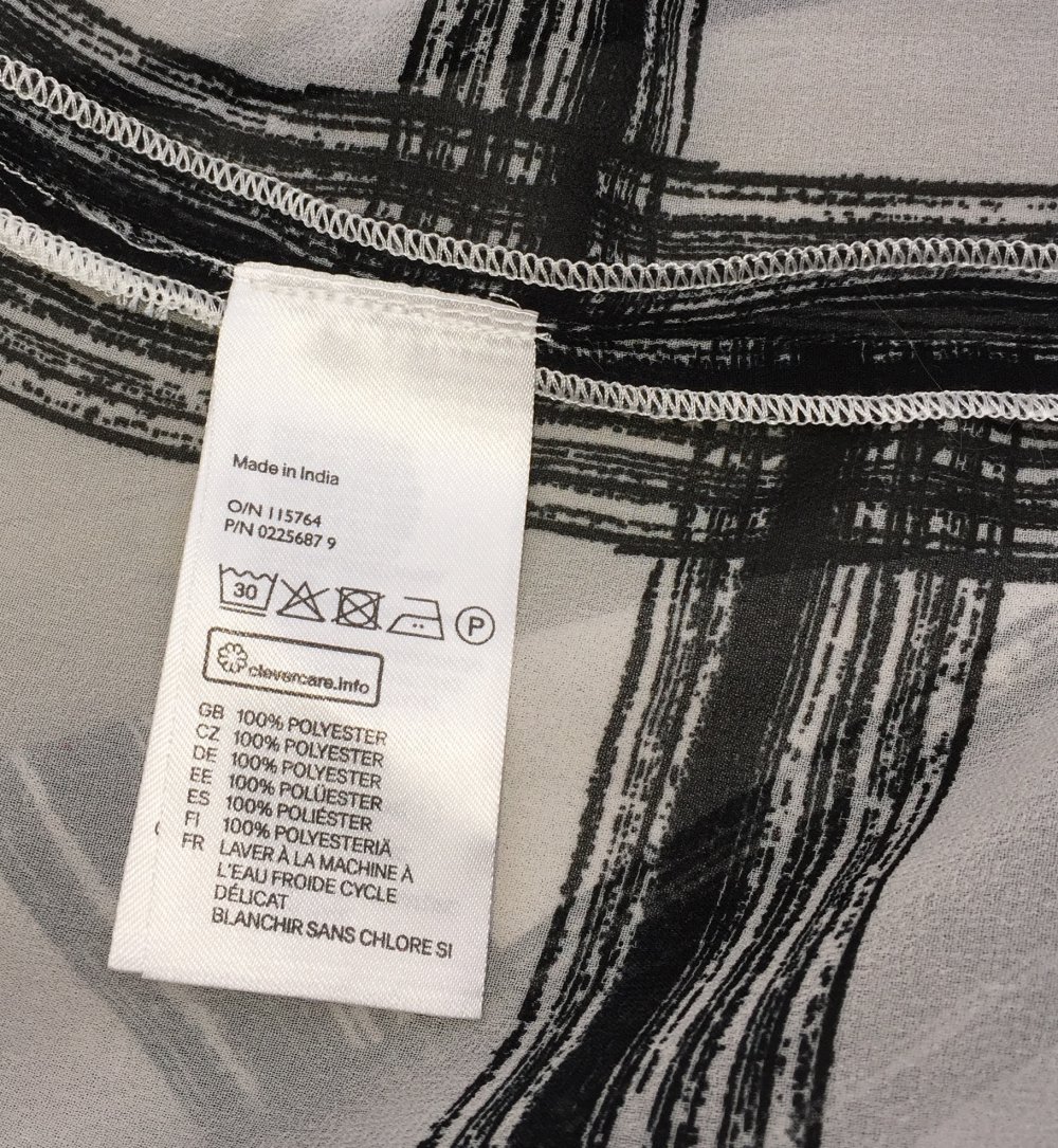 H&M Kimono Kaftan Weste CHIFFON Onesize