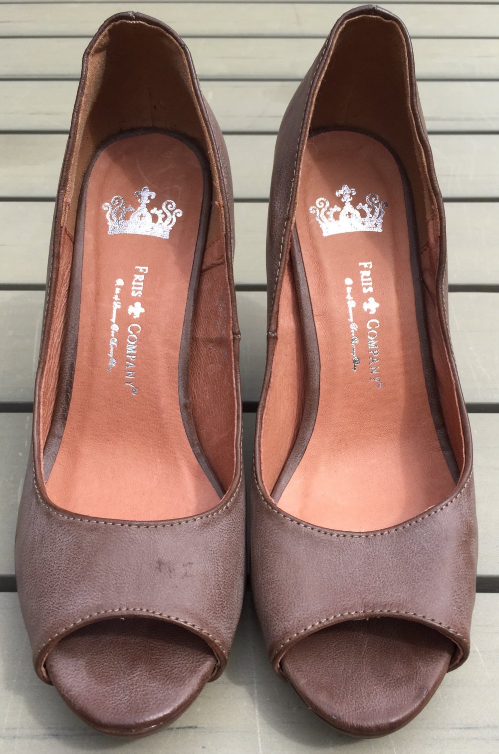 FRIIS & COMPANY Peep Toe PUMPS Gr. 37