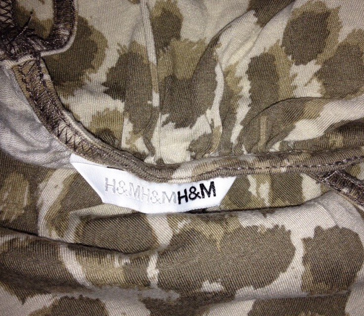 H&M Leo Top TANKTOP Gr. XS/S