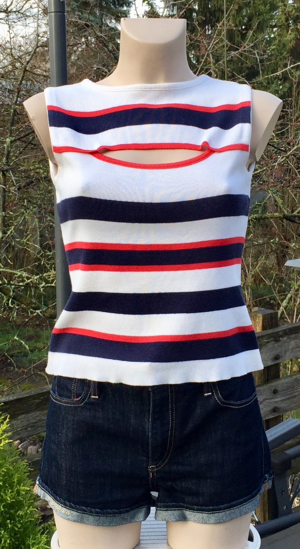 AMY VERMONT Feinstrick TOP Sommer Pulli 