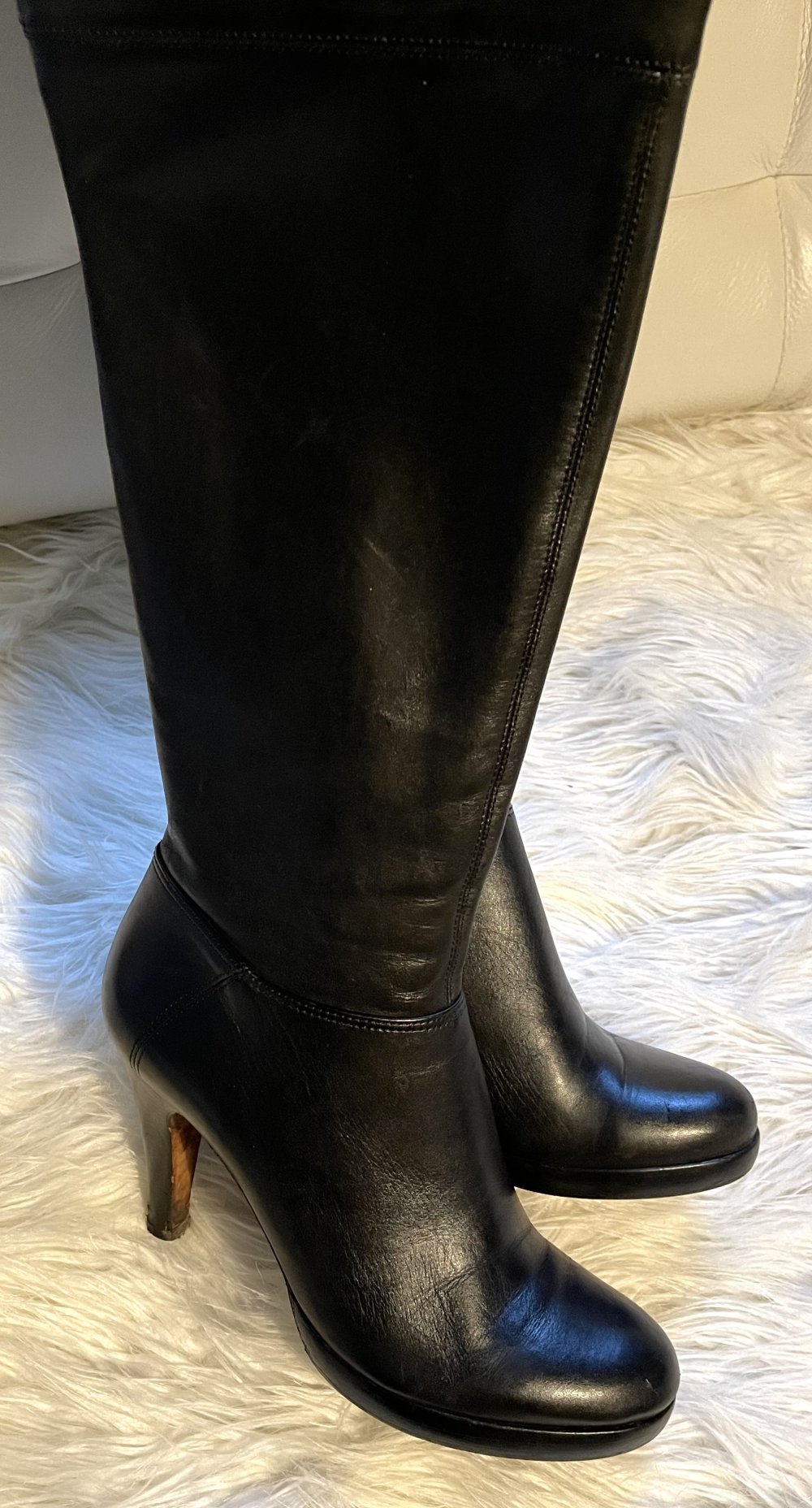 BUFFALO Vintage STIEFEL mit Mini Plateau Gr. 40