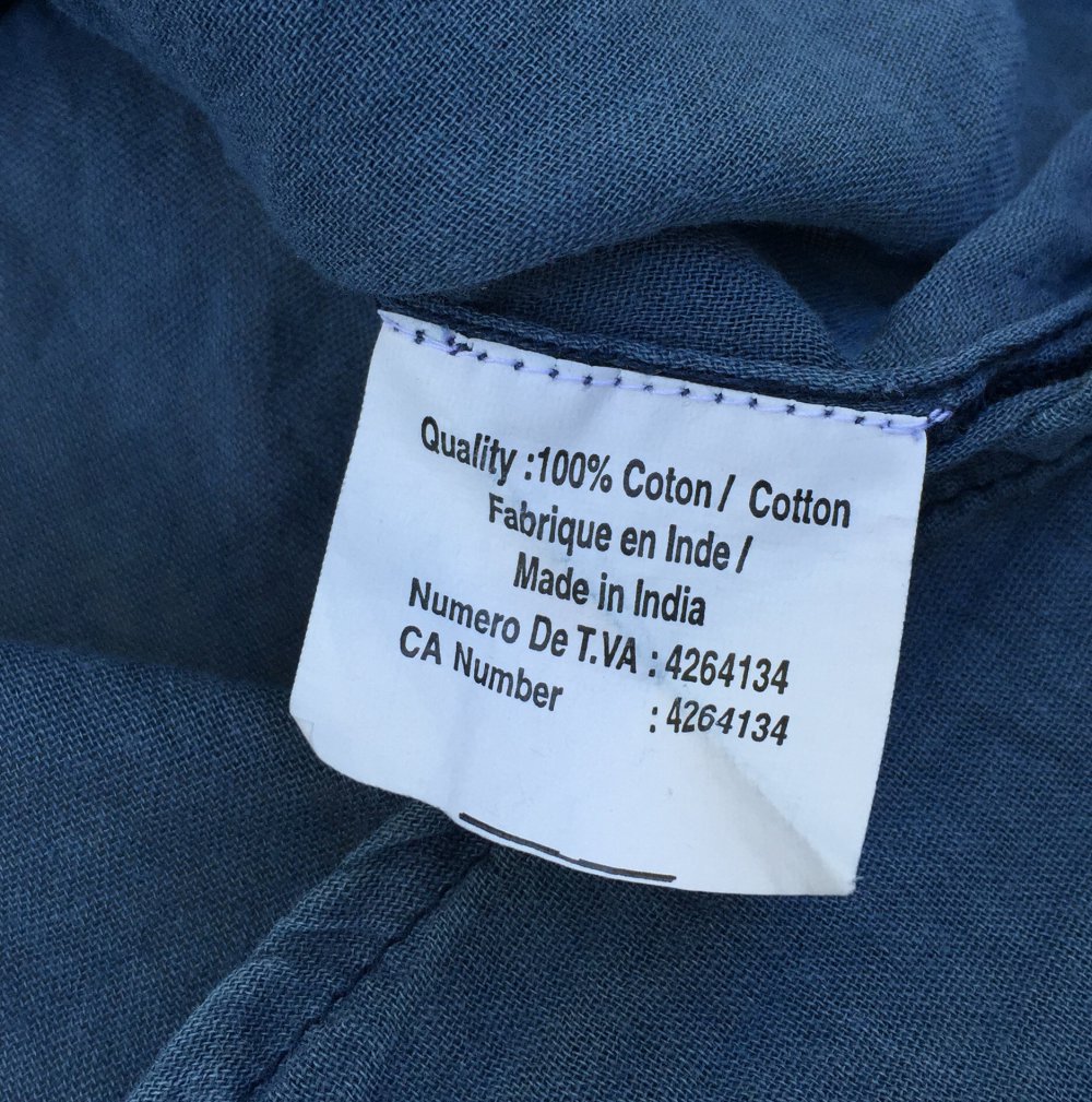 VILA Hemdbluse BLUSE petrol Gr. M