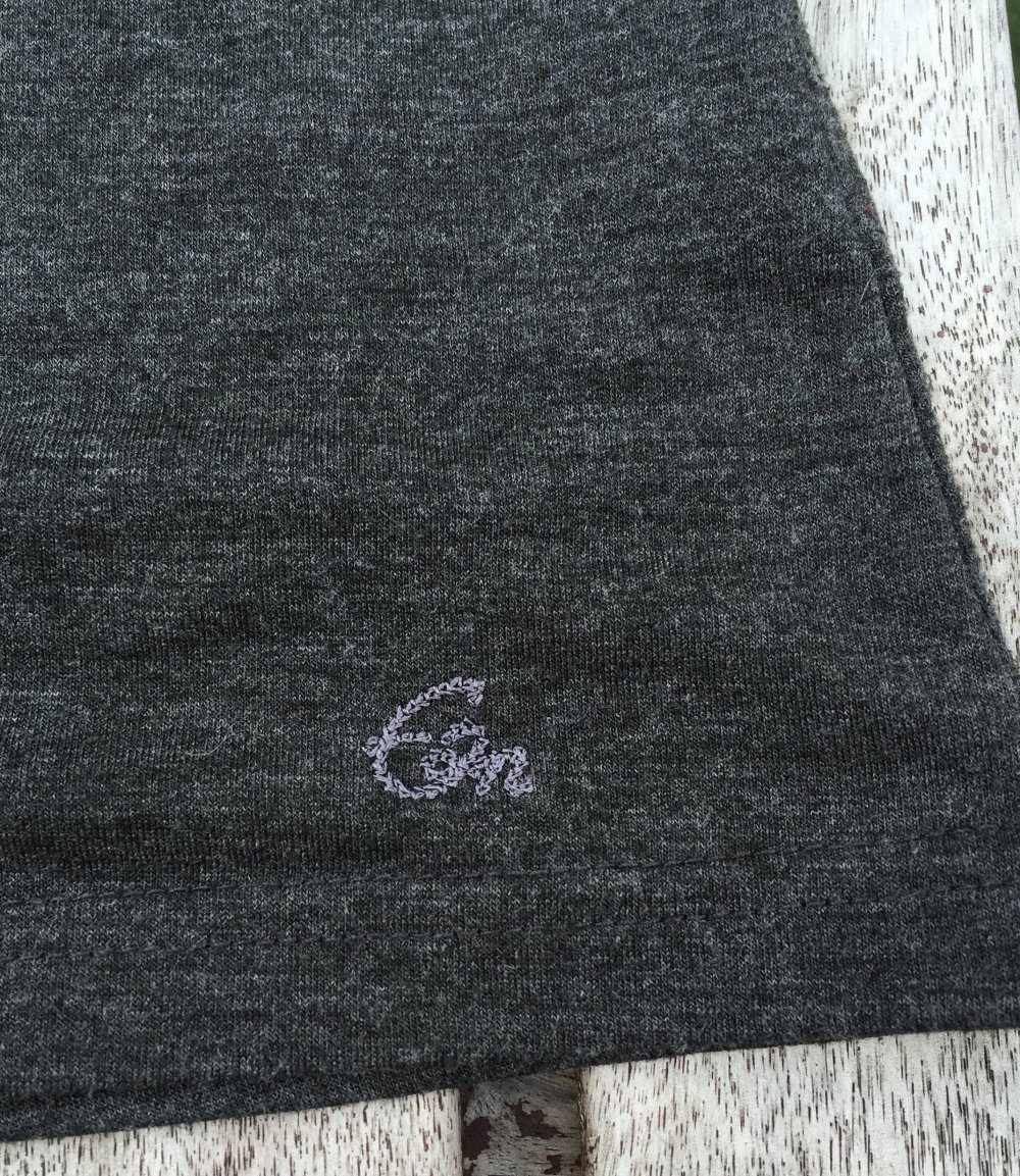 EIGHT2NINE Spaghettitop TOP dunkelgrau Gr. XS