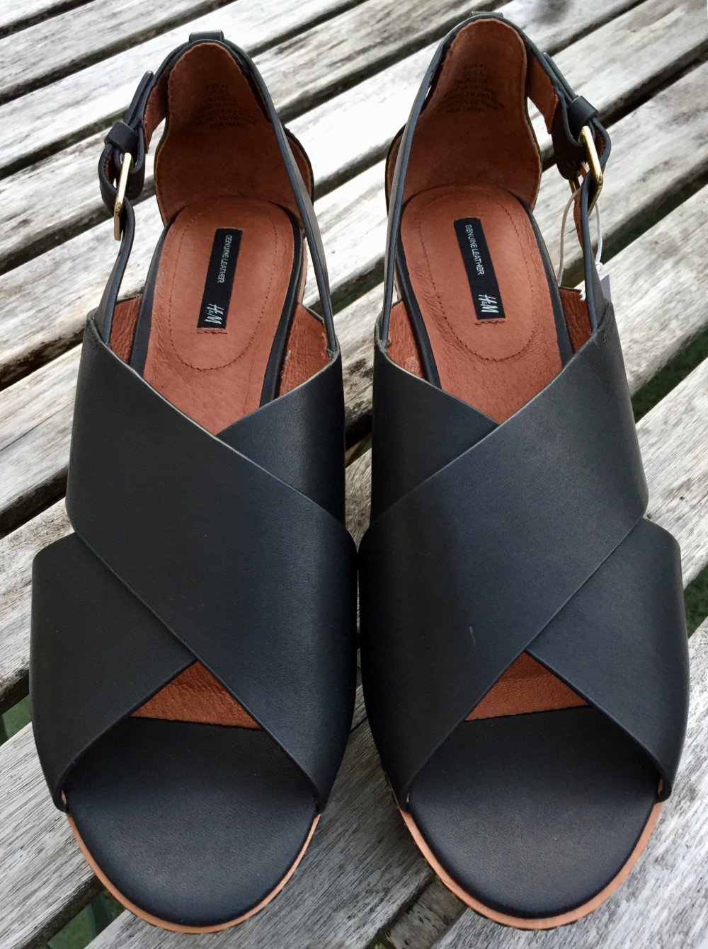 H&M Premium WEDGES Plateau Sandalen