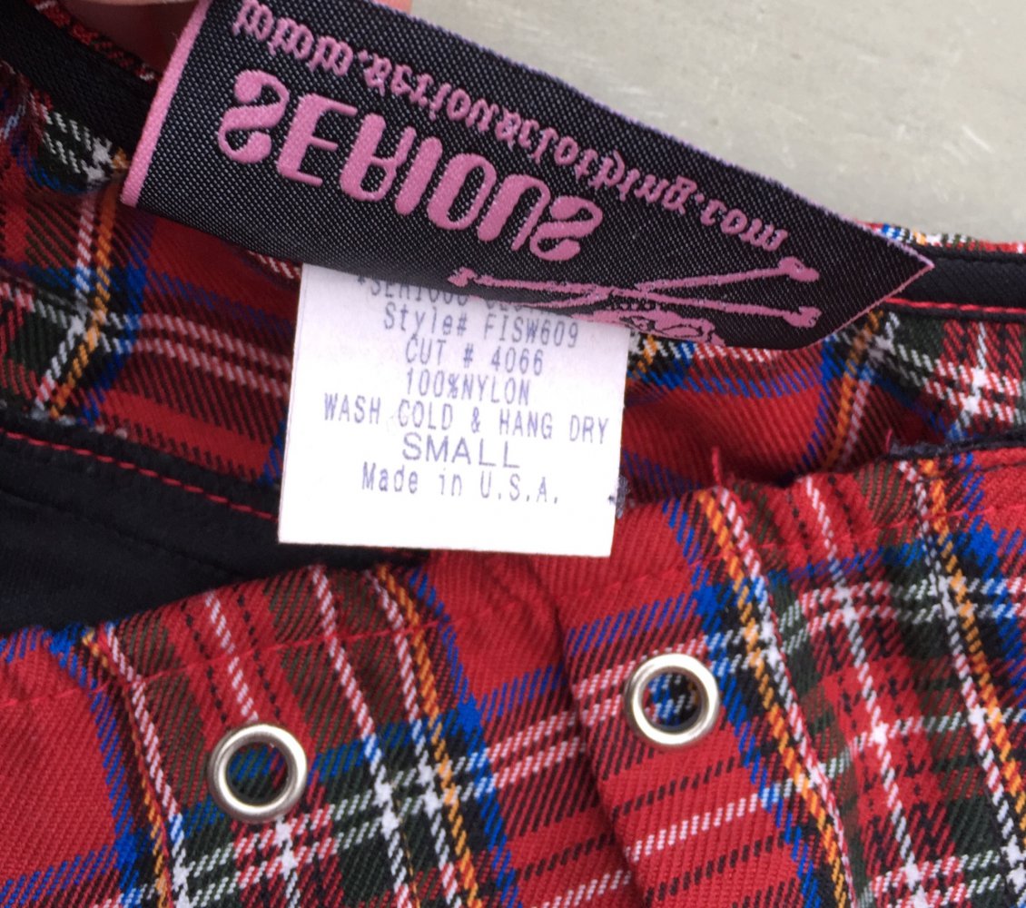 SERIOUS Rockabilly MINIROCK ultrakurz LEO