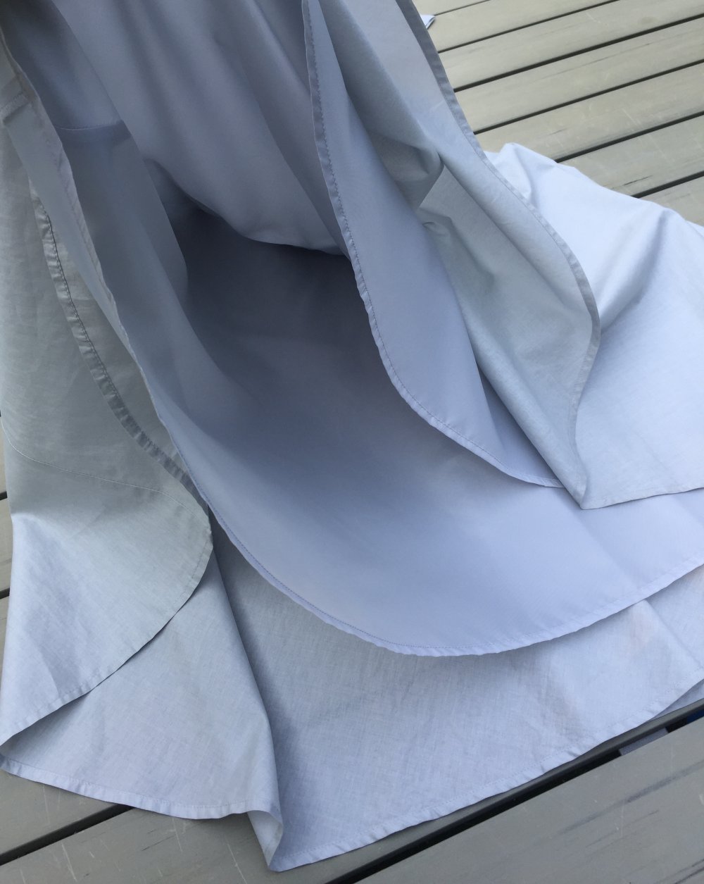 NEUw.: H&M KLEID Blusenkleid grau Gr. 40