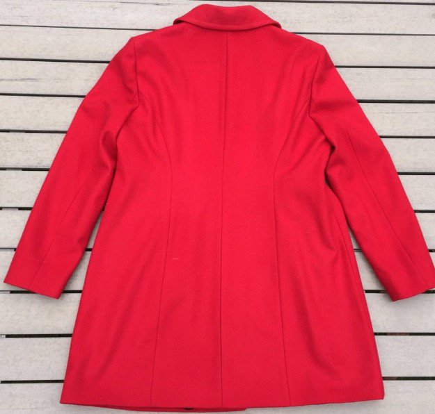YESSICA Wolljacke KURZMANTEL rot Gr. 44