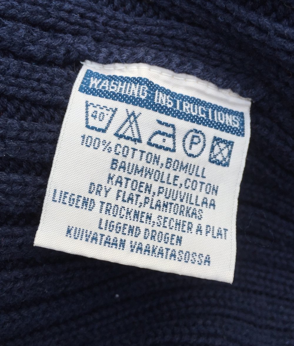 H&M Vintage PULLOVER Rolli ZOPFSTRICK Gr. L (wie M)