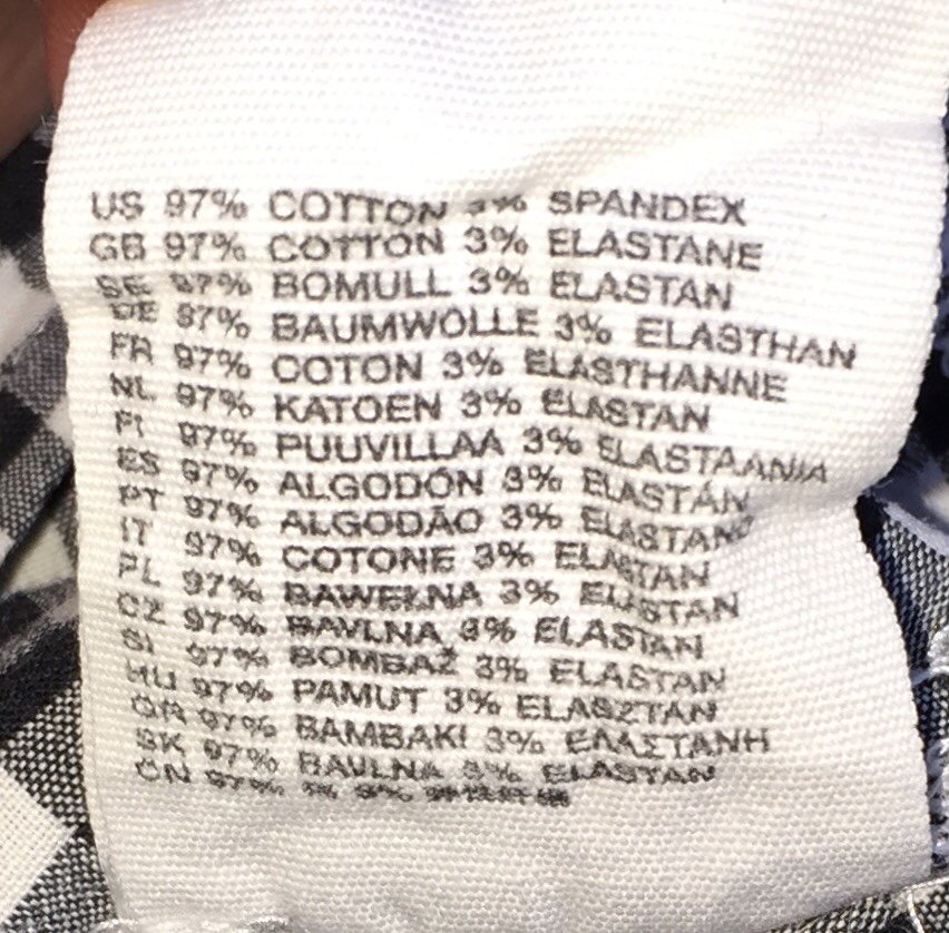 H&M Karo BLUSE Rockabilly Gr. 38