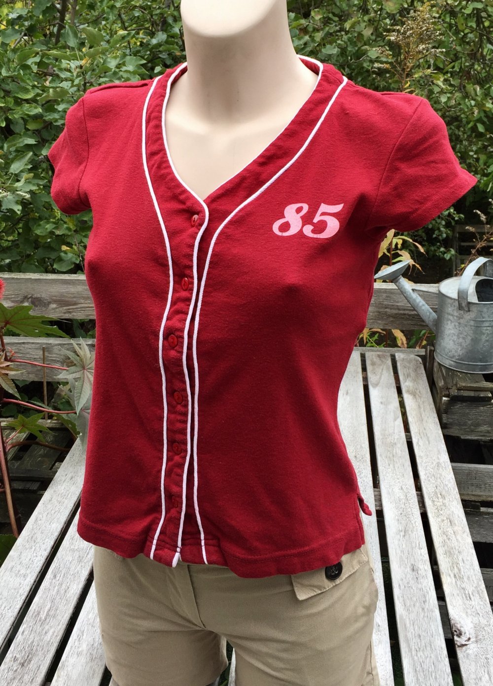 FREEDOM / NEXT ERA Baseball SHIRT Oldschool LOS ANGELES 86 Gr. L (M)