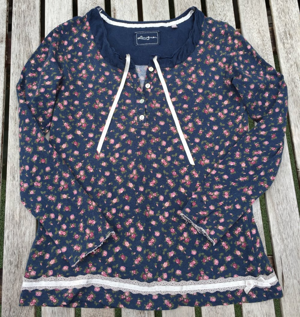 HOMEWEAR Lingerie PYJAMA Oberteil MILLE FLEUR