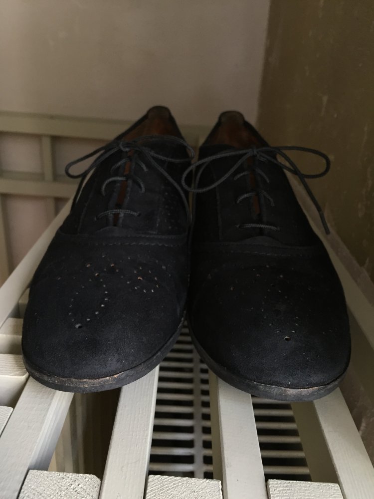 VABEENE Schnürschuh KORA N Flats Schnürer Lochmuster Gr. 43