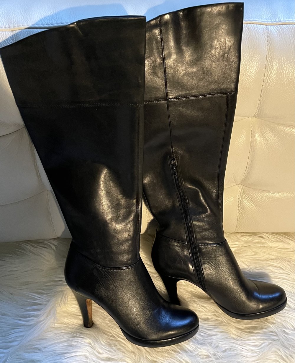 BUFFALO Vintage STIEFEL mit Mini Plateau Gr. 40