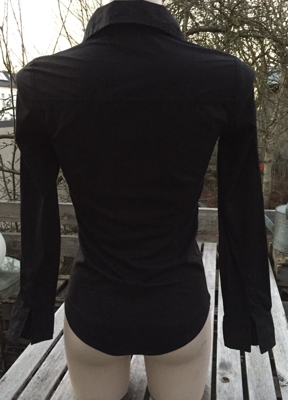 VERO MODA Bodybluse schwarz Gr. XS