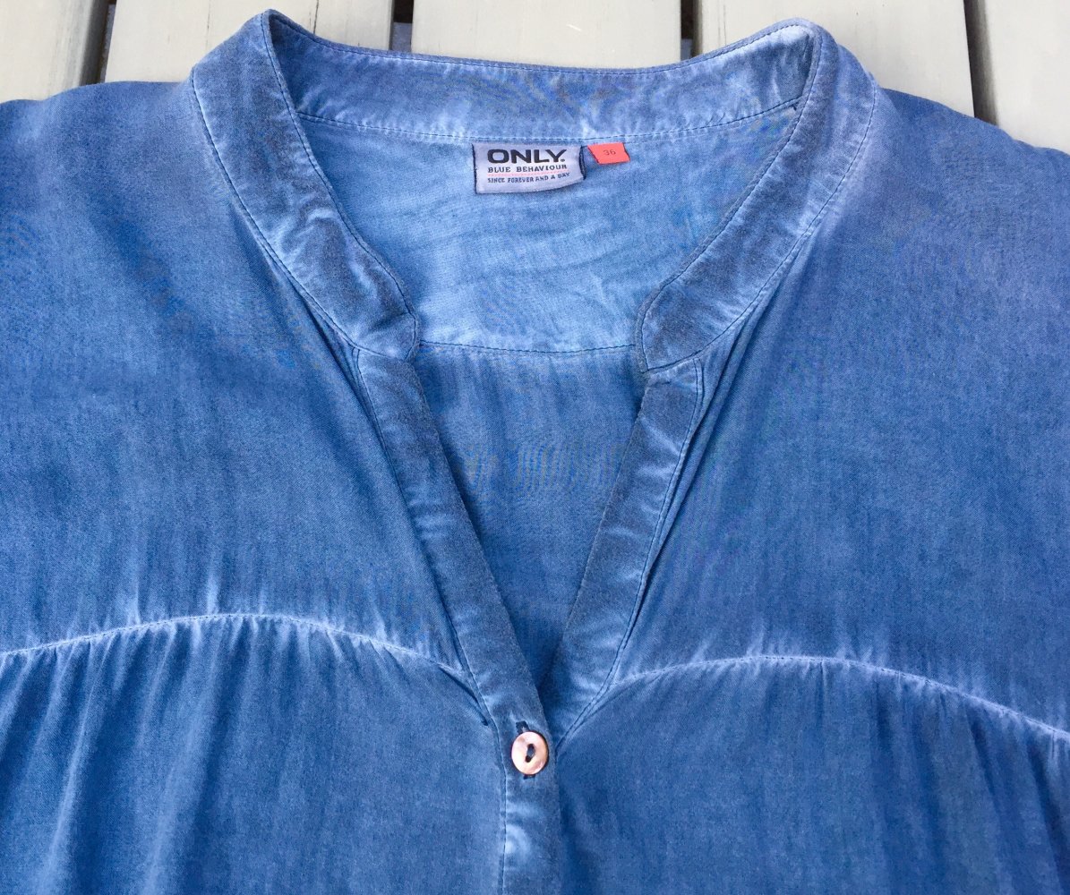 ONLY Bluse •Bila 3/4 Top• PETROL Gr. 36