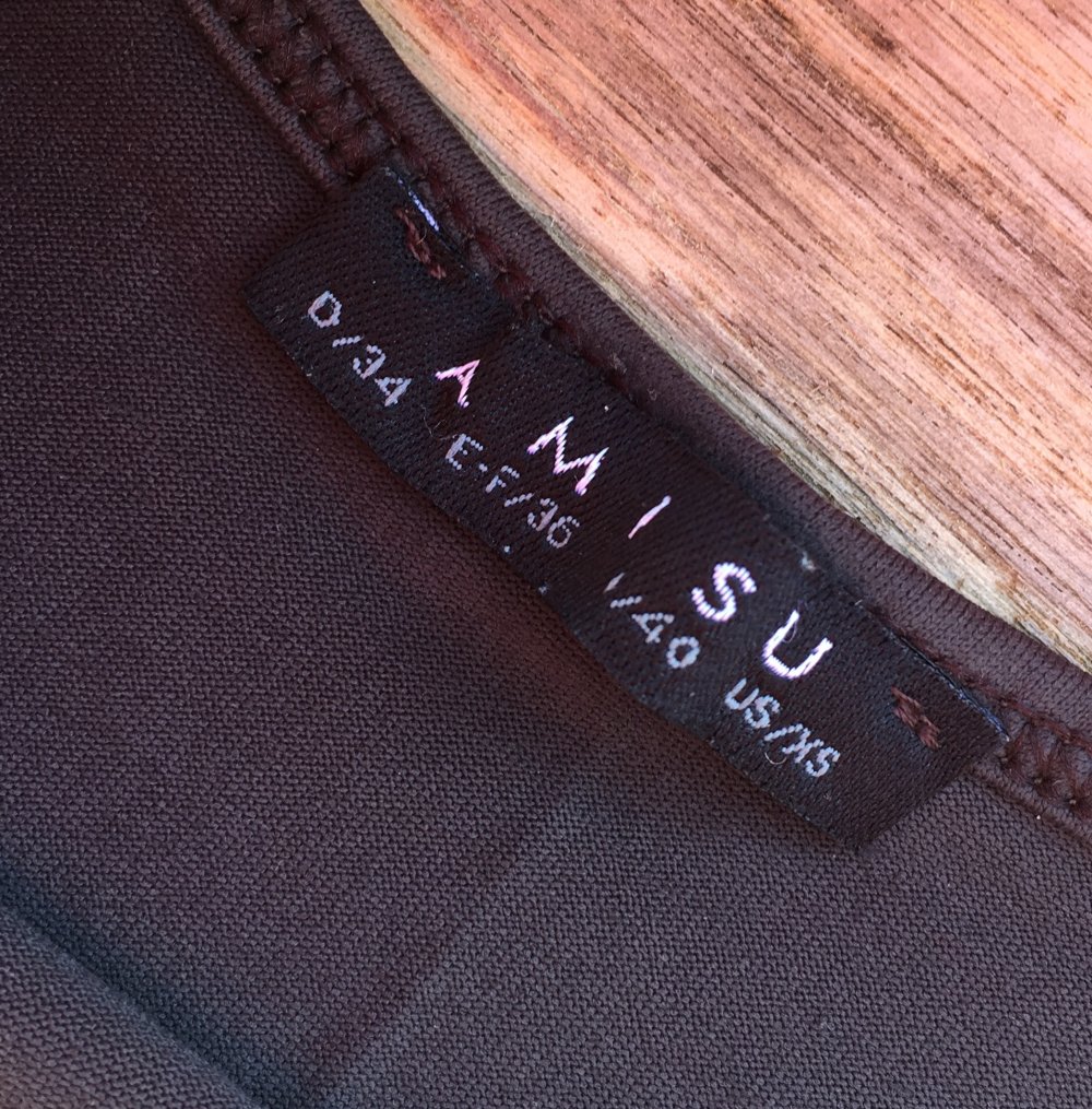 AMISU Spaghetti TOP Gr. 34