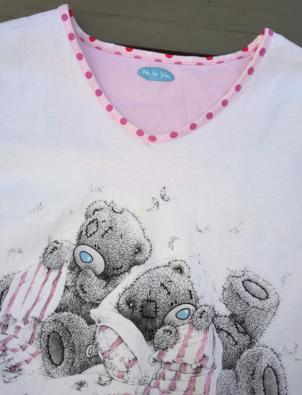 ME TO YOU PYJAMA Oberteil Gr. 36/38