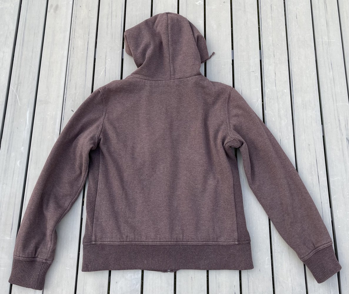 TCM Vintage SWEATJACKE mit Kapuze TEDDY Futter Gr. 40