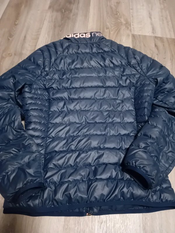 Daunen Steppjacke Adidas Neo Blau Orange S Damen NEU