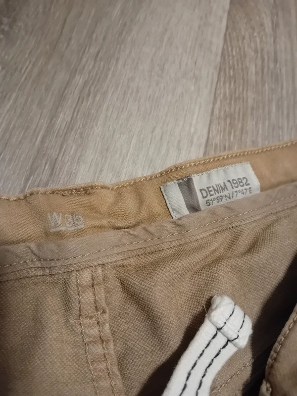 Beige Shorts Denim 1982 W 36 Herren