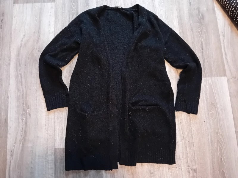 Schwarzer Promod Cardigan Jacke S M