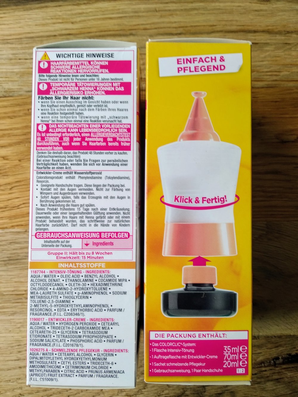 Haartönung Doppelpack