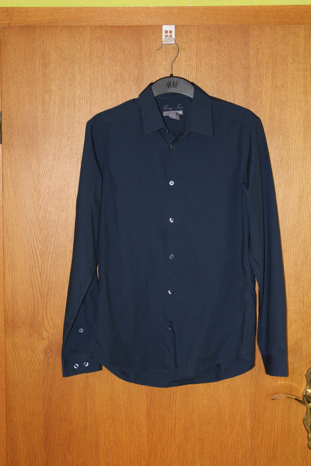 Dunkelblaues Hemd für Herren