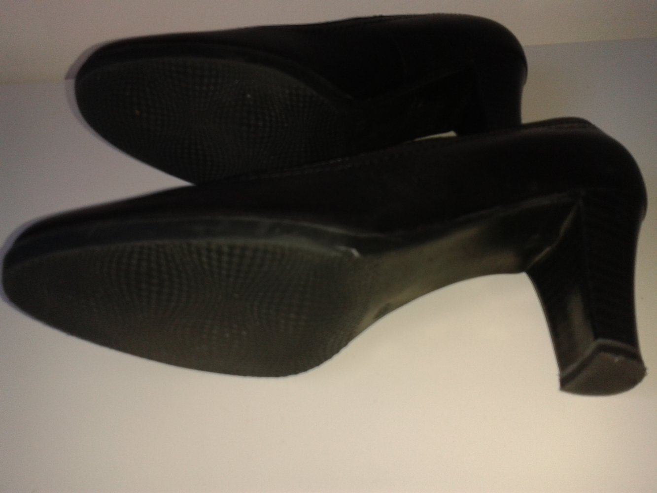 #schwarze #Leder-Pumps, Größe #36