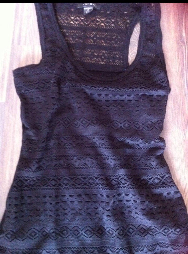 Spitzen top Shirt Oberteil von Amisu Größe XS