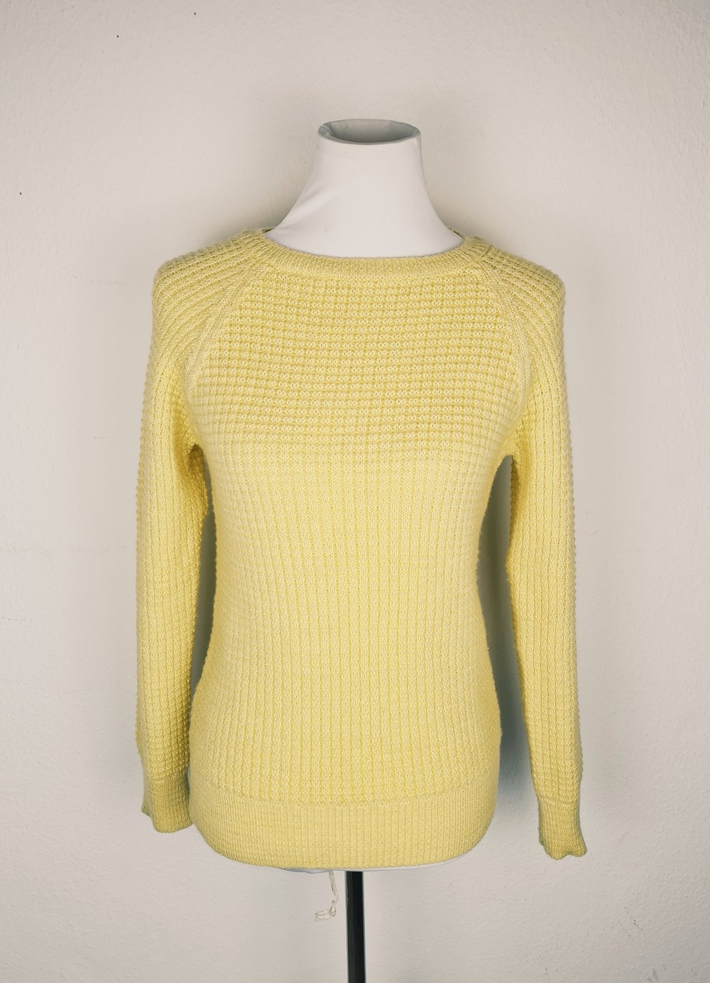 Strickpullover blassgelb Casual-Look