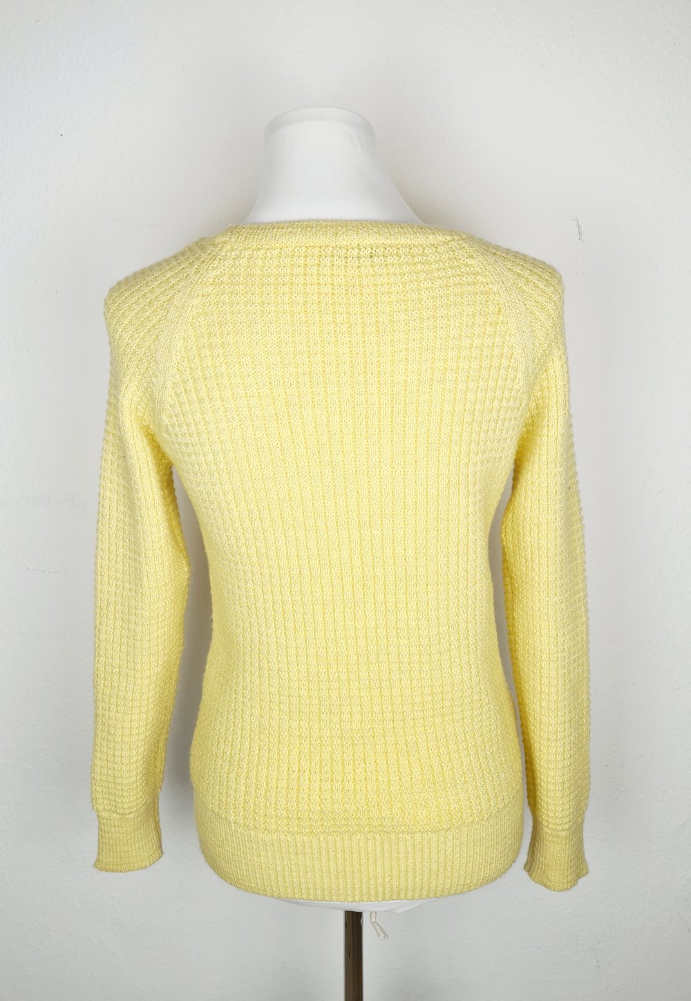 Strickpullover blassgelb Casual-Look