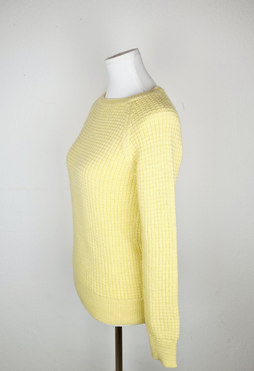 Strickpullover blassgelb Casual-Look