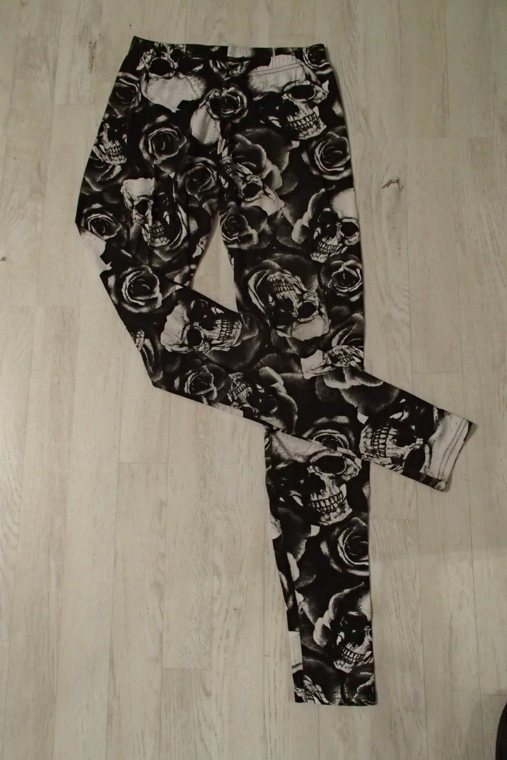 Skull Print Leggings