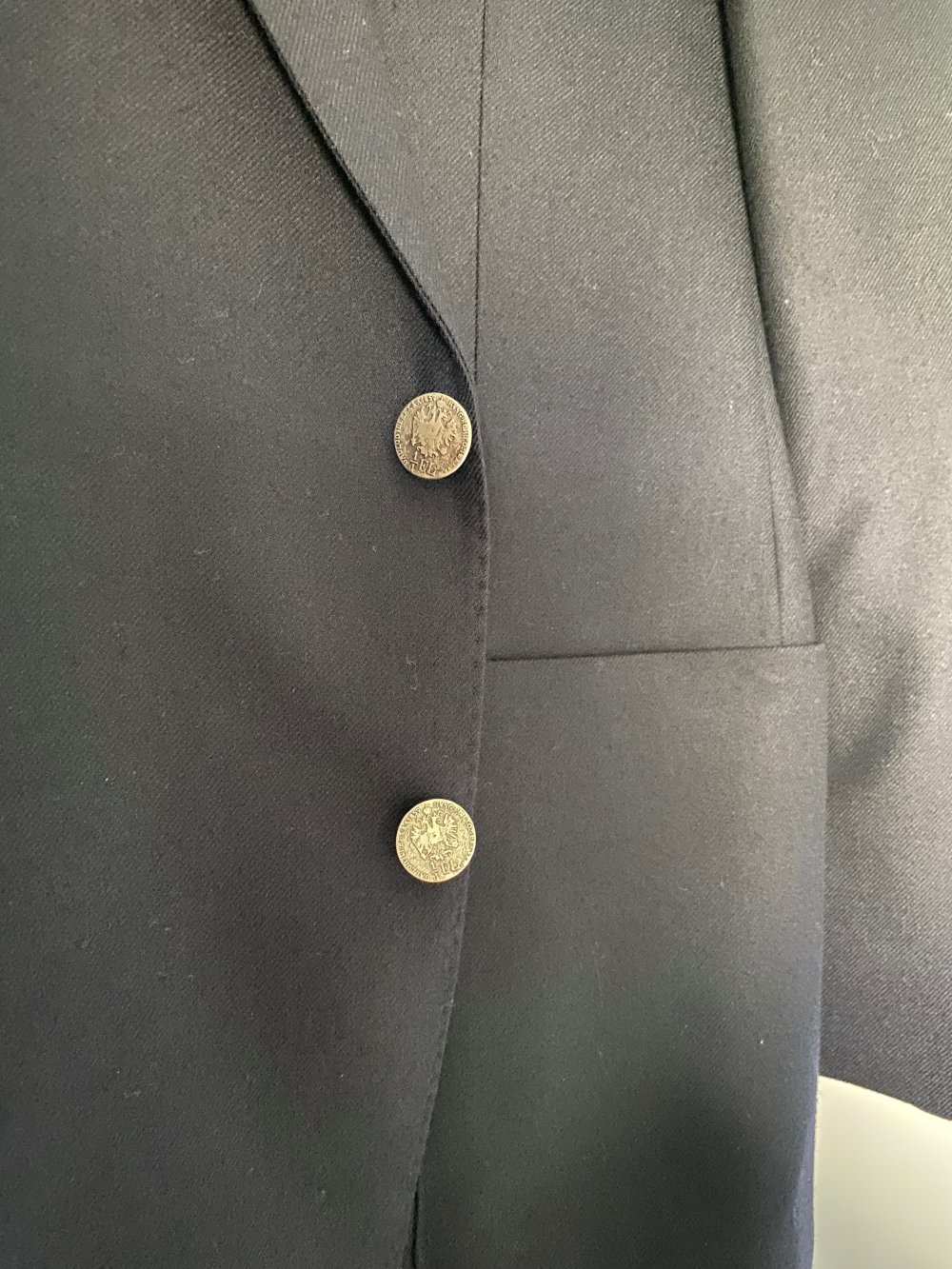 Herren Jacket/Blazer dunkelblau Größe 28/XXL - 1a Zustand, selten getragen