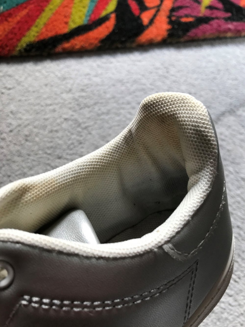 Sneaker mattsilber Grösse 37 – super bequem! 