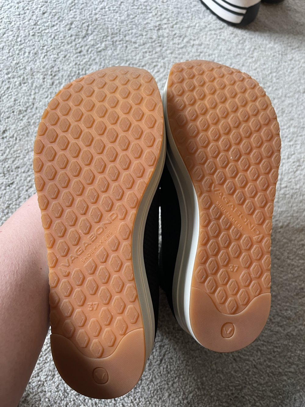 Schlupf Stiefeletten Plateau (von Vagabond), schwarz, Größe 37 – nur 1, 2 x getragen