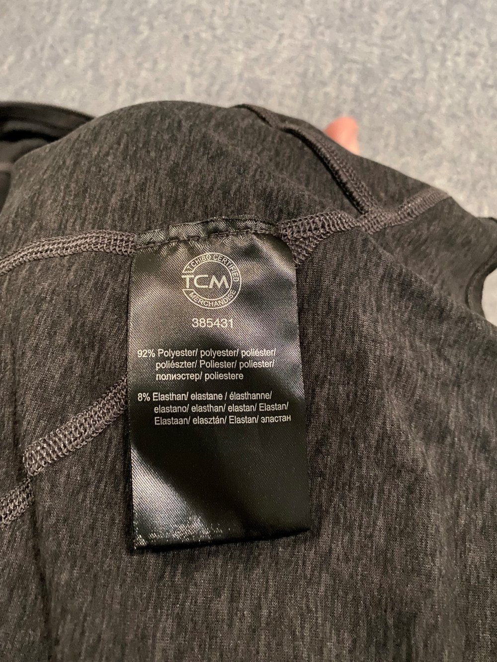 Sportjacke (sports Performance by Tchibo) Größe XL dunkelgrau – neu und ungetragen