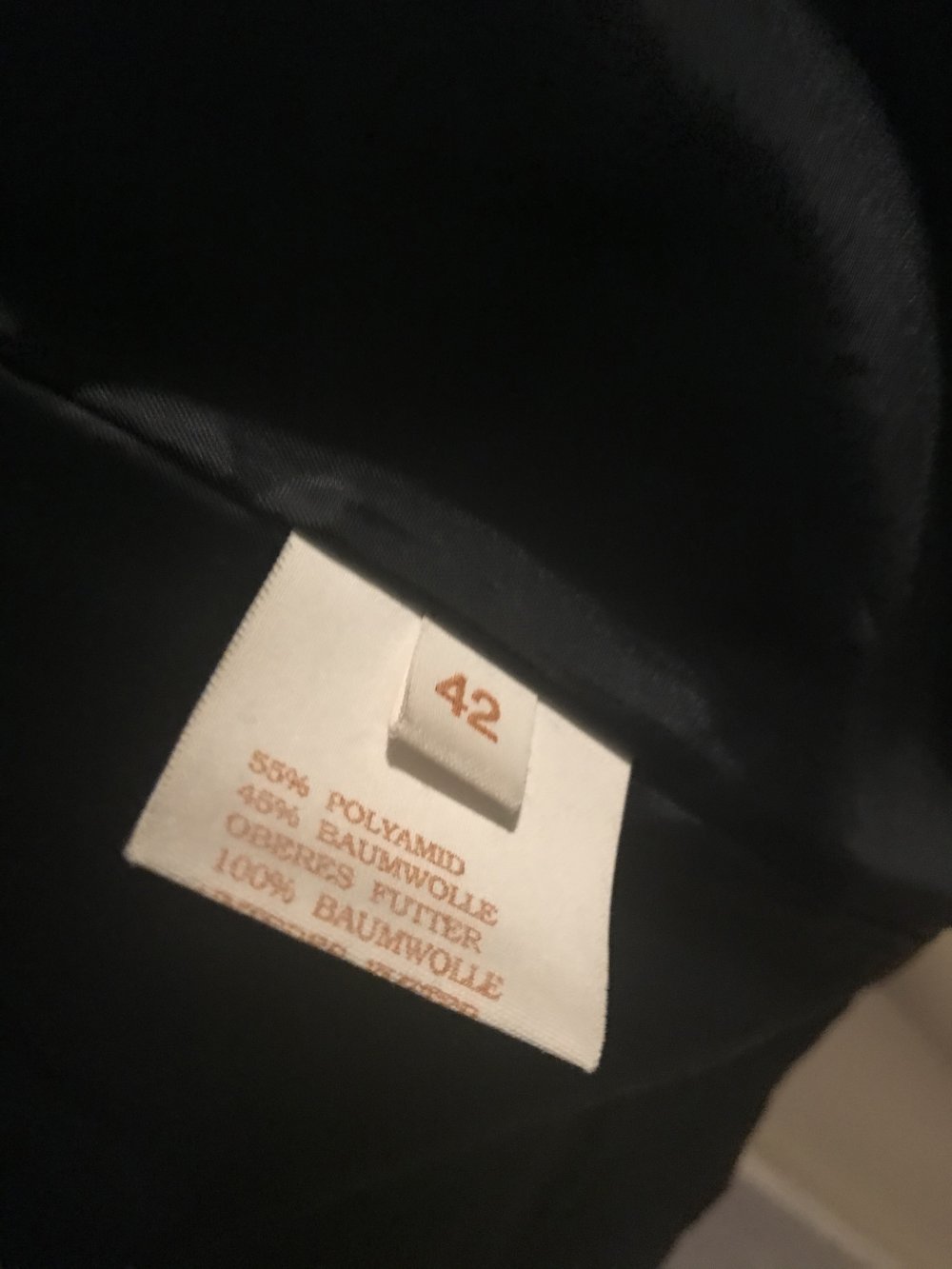 Outdoor Jacke schwarz Größe 42 Kapuze (abknöpfbar) – wenig getragen