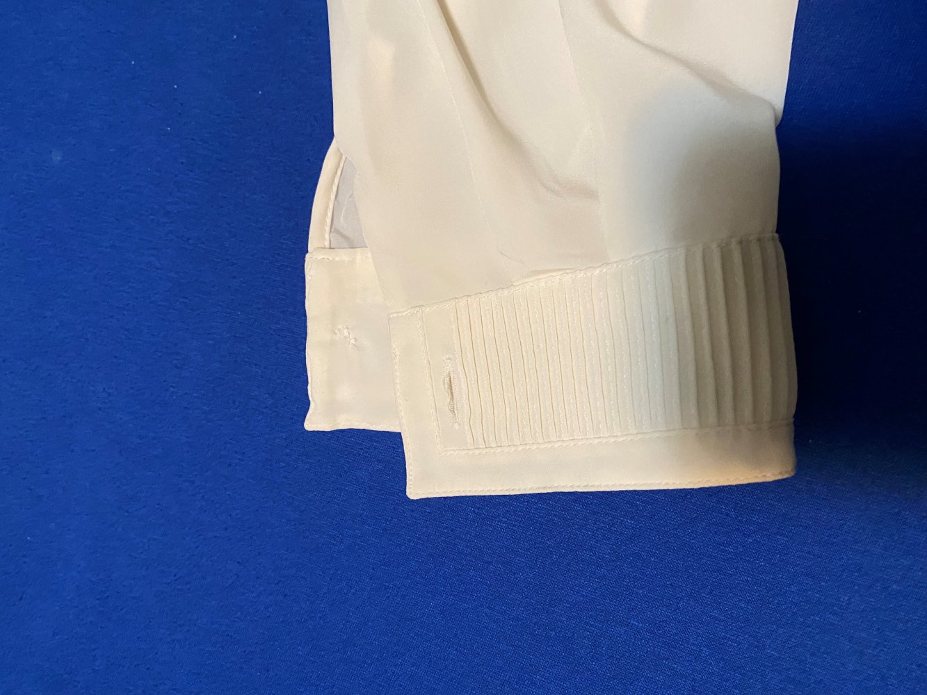 Bluse cremefarben – Größe 48 – neu und ungetragen